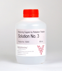 Solution No.3 for Reducing Sugars by Rebelein titration