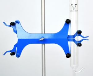 Clamp burette double
