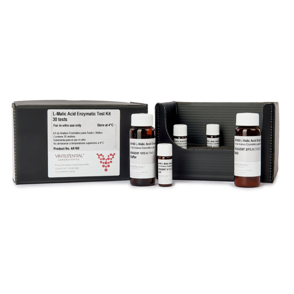 Enzymatic Test Kit 30 tests for measuring L-malic acid in grape juice and wine for in vitro use only