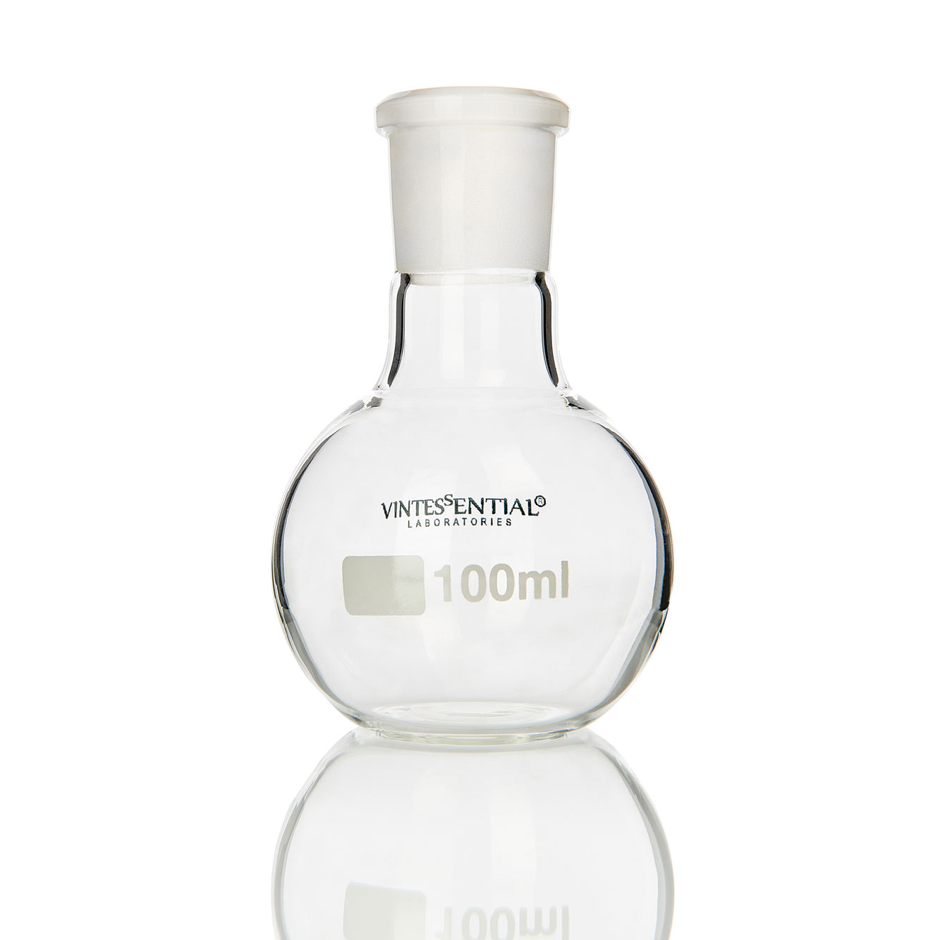 Flat Bottom Flask 100mL B24 | Vintessential Wine Laboratories
