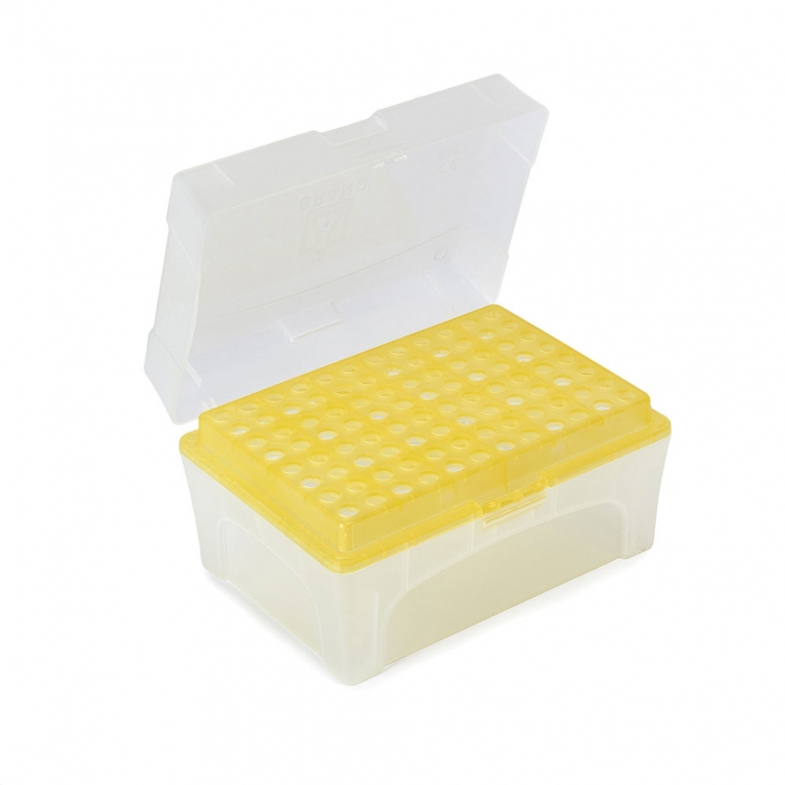 Rack Pipette tip box 200uL 96 hole Vintessential Wine Laboratories