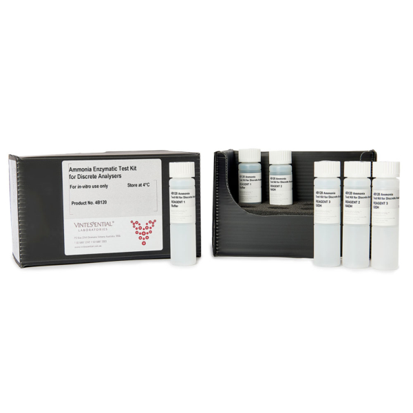 Test Kit for Discrete Analysers measuring ammonia in grape juice and wines for in vitro use only